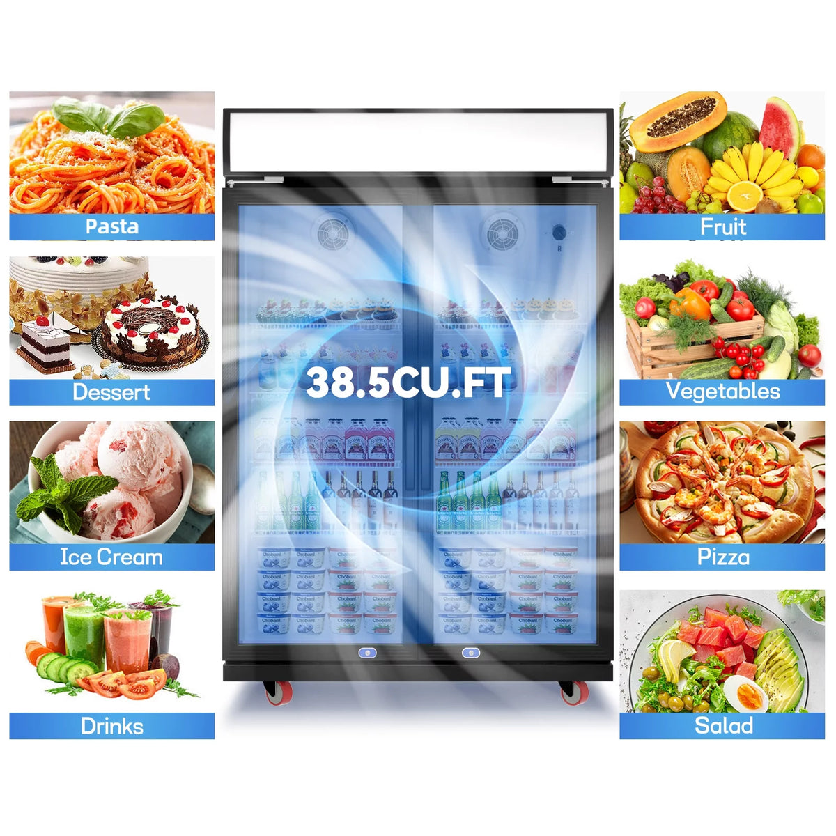 38.5 Cu.Ft Merchandising Refrigerator Y37315