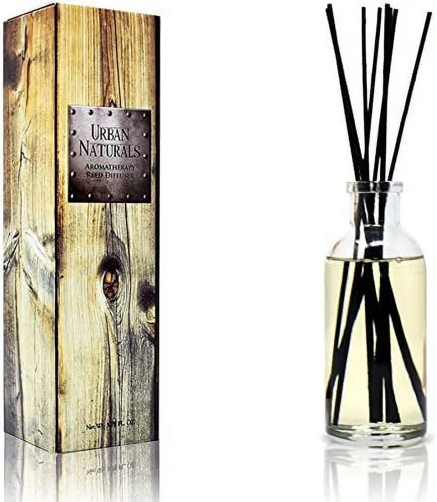 Black Teakwood Reed Diffuser Gift Set Y124351