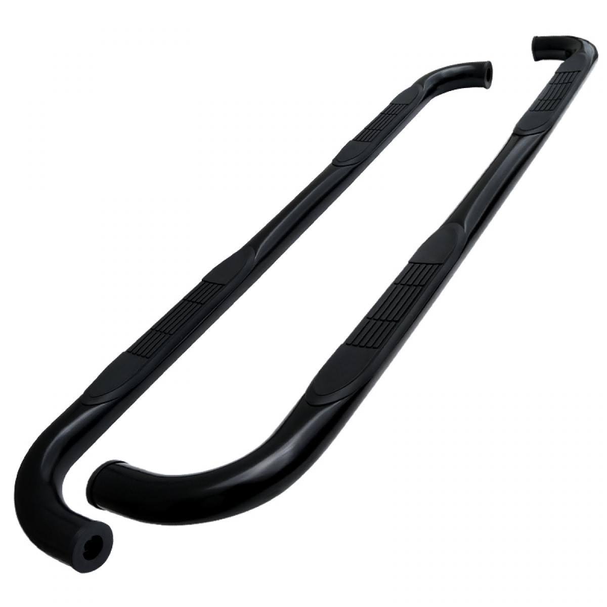 Black 3" Running Board Side Step Bar J553