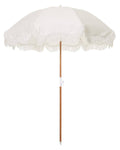 Antique White Beach Umbrella O1486