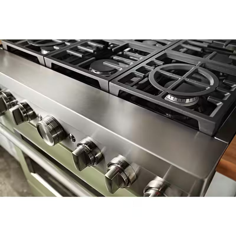 5.1 cu. ft. Dual Fuel Range with 6-Burners F174