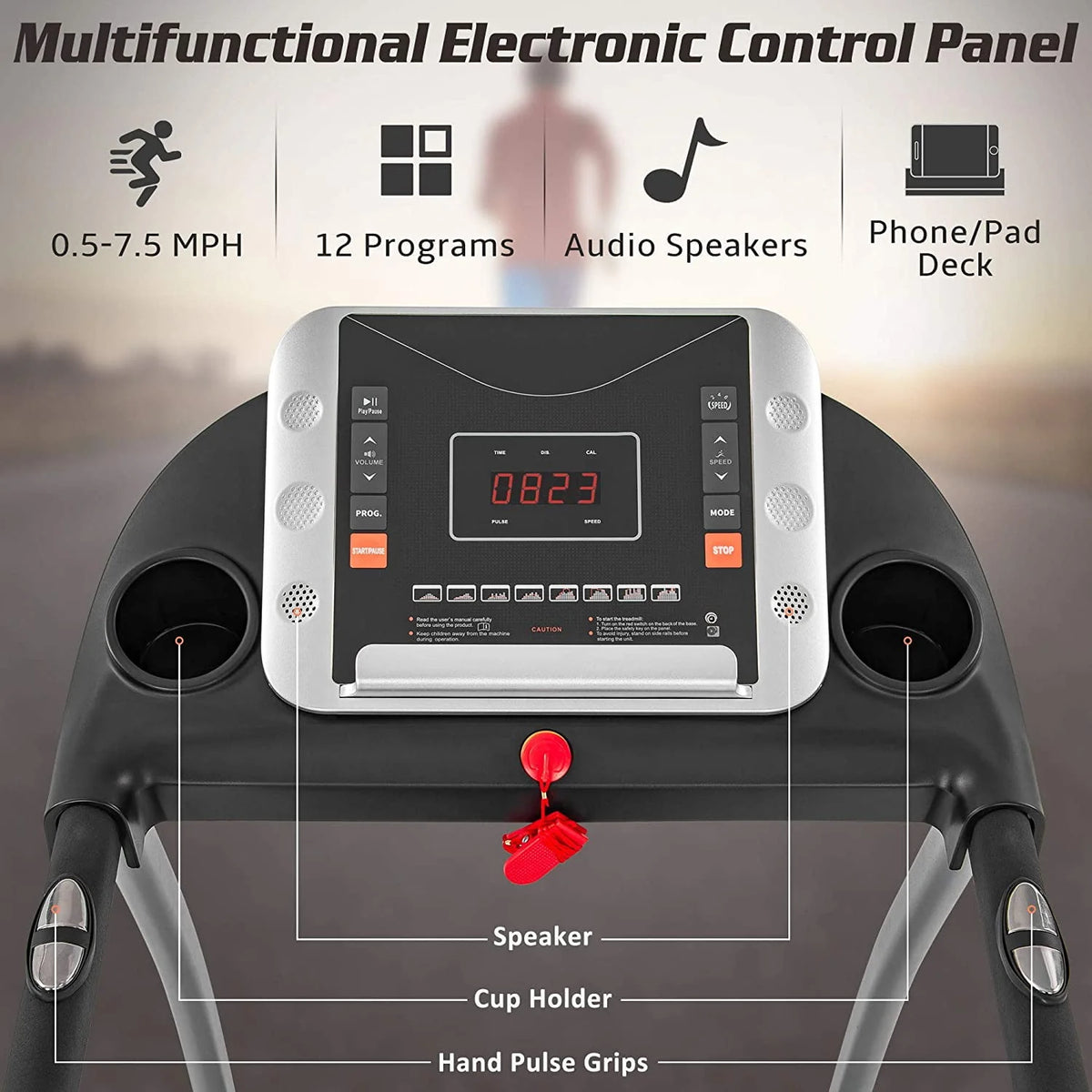 Foldable Electric Treadmill G812438