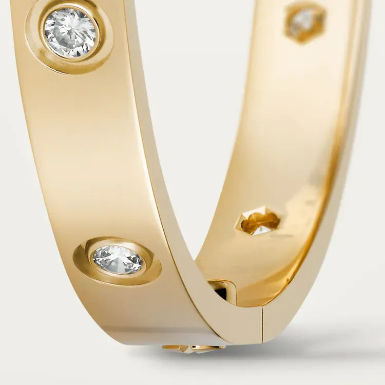 Bracelet with 10 Diamonds Q48200