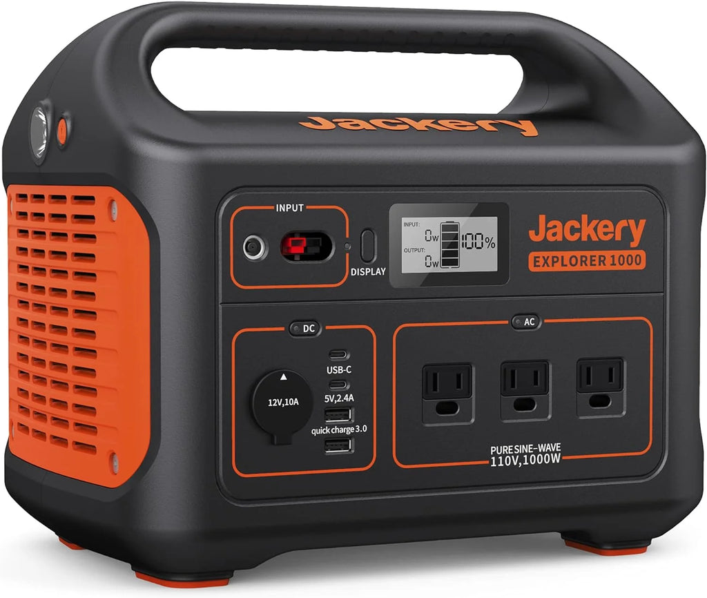 1002Wh Portable Power Station with 100W Solar Panels G255