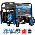 10,000-Watt Dual Fuel Portable Generator with Electric Start N97375