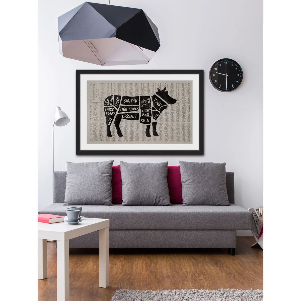 Framed Painting Print N317