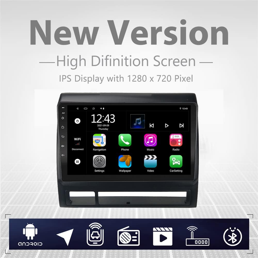 Android 11 Car Radio 9 inch Touch Screen Bluetooth USB Player M68104