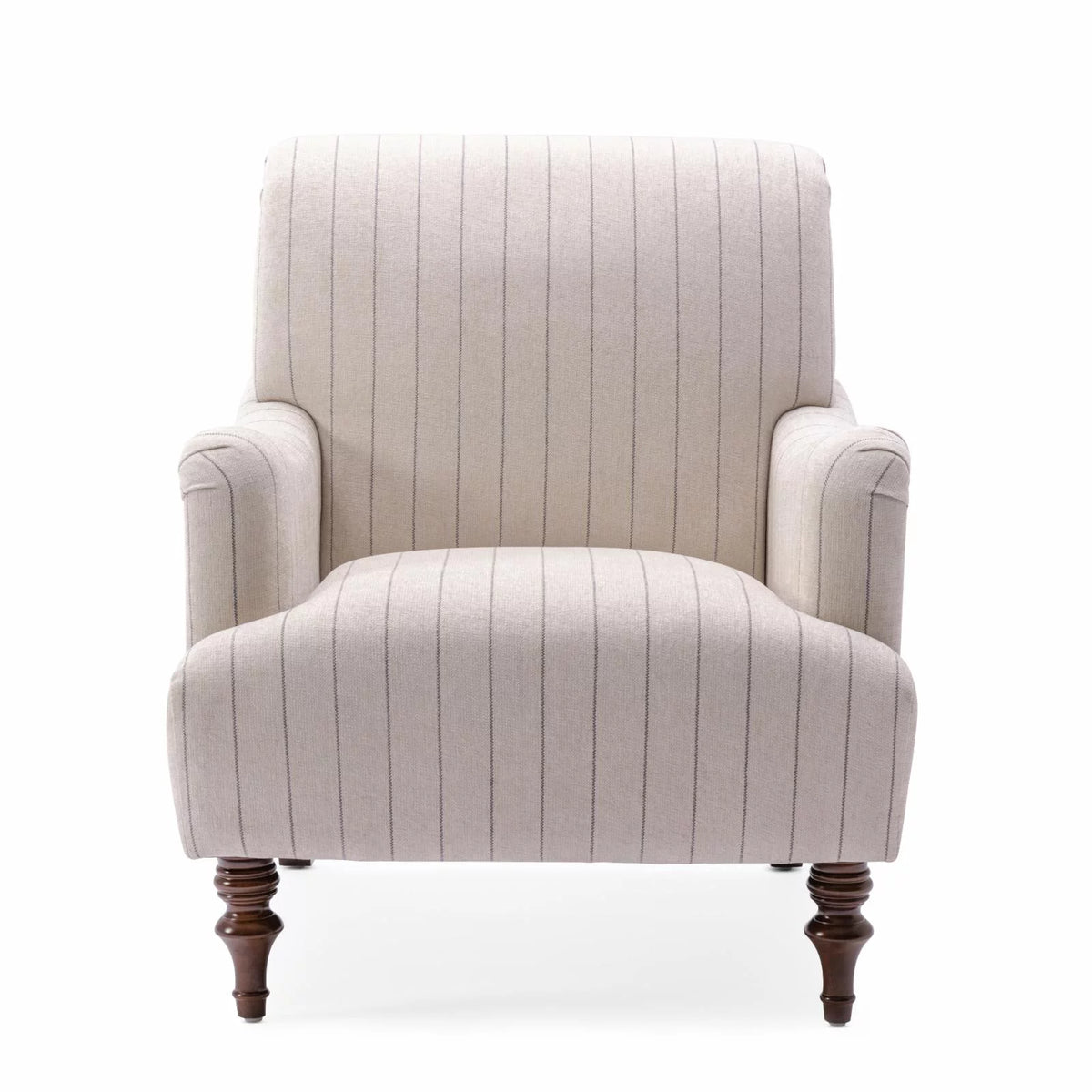 Beige Polyester Fabric Arm Chair O63731