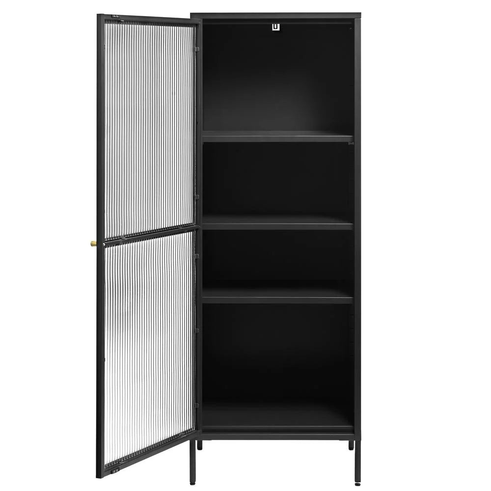 Metal & Glass 63" Display Cabinet V63650