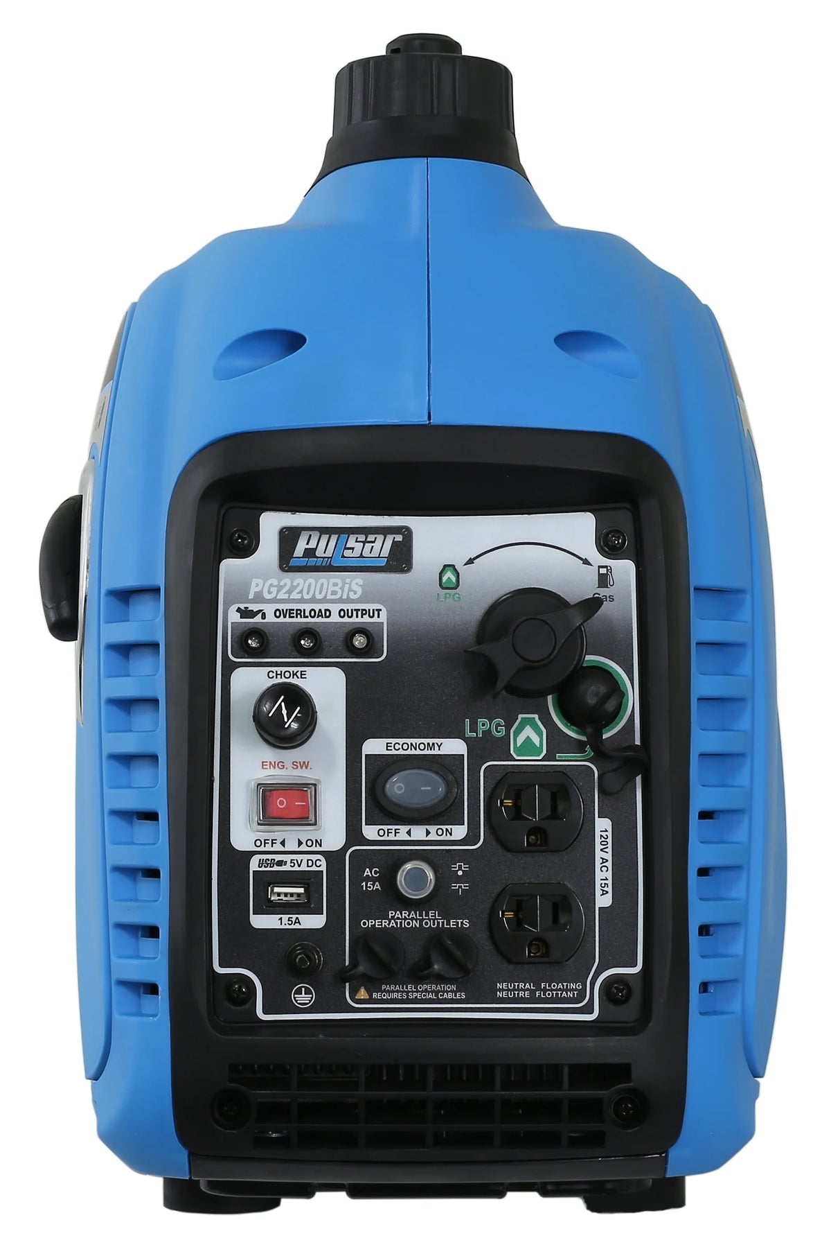 2,200 Watt Dual-Fuel Portable Inverter Generator D904629