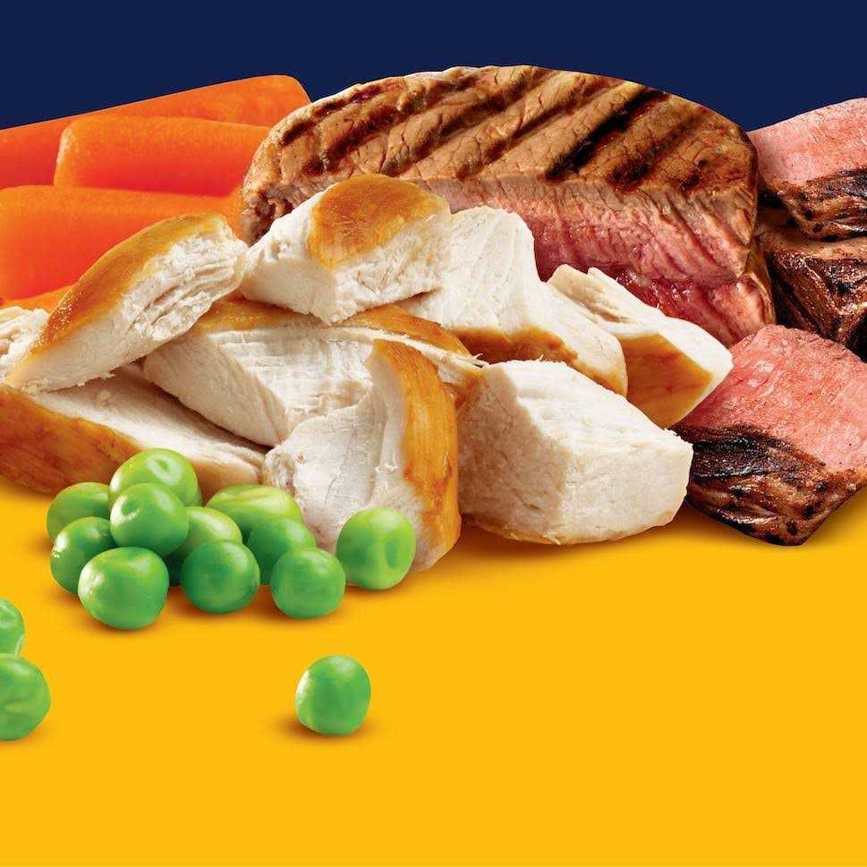 Chicken and Steak Dry Dog Food R544