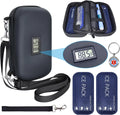 Portable Insulated Diabetic Medication Cooler Bag with Thermometer Black N611594