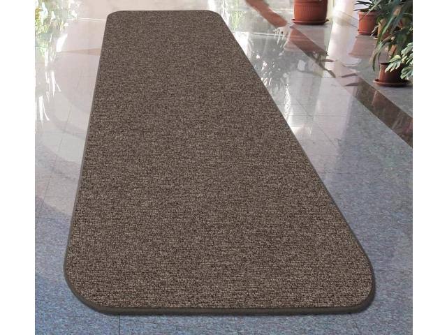 Skid-Resistant Carpet Runner Pebble Gray 16 ft. x 36 in. O83009
