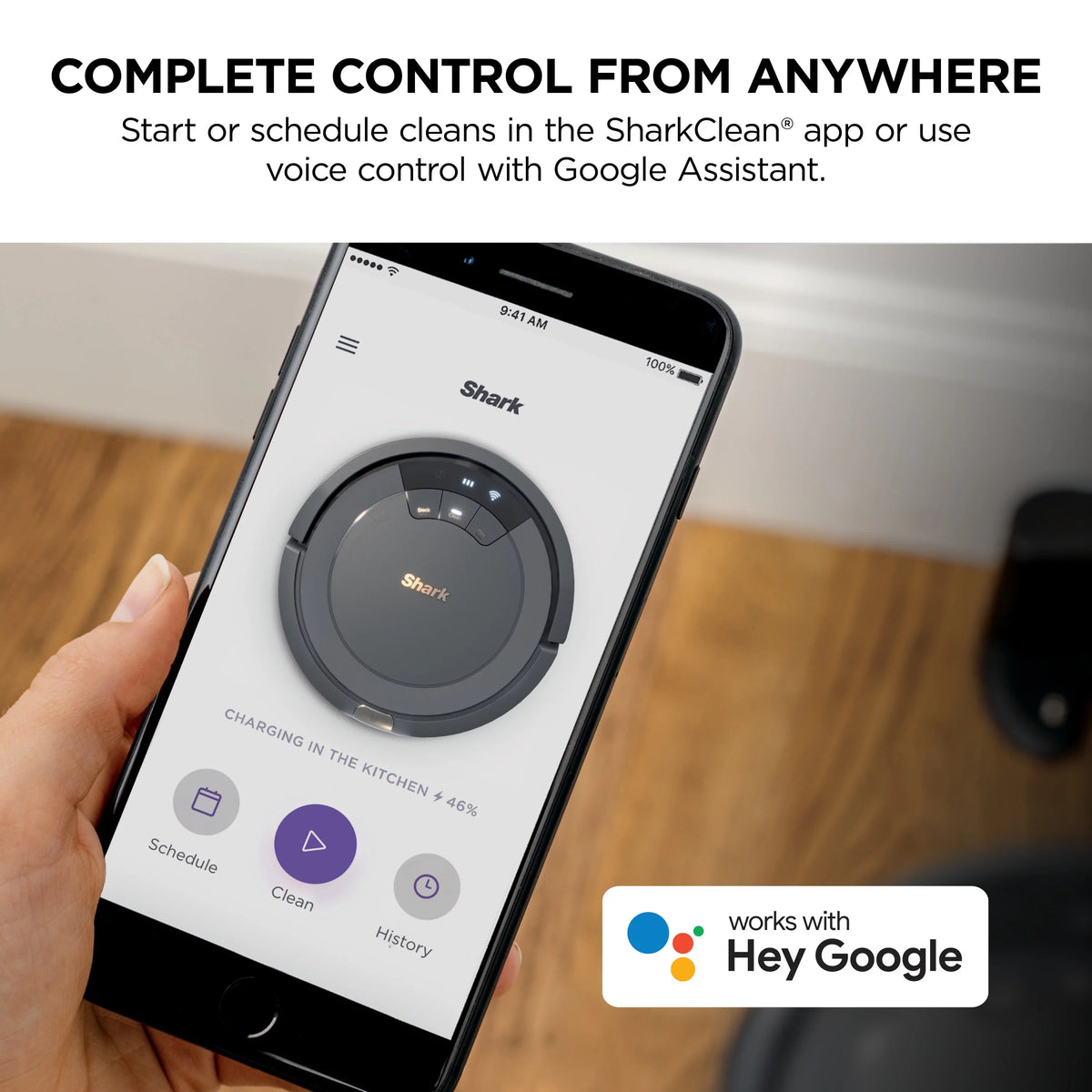 Wi-Fi Connected Multi-Surface Robot Vacuum T39972
