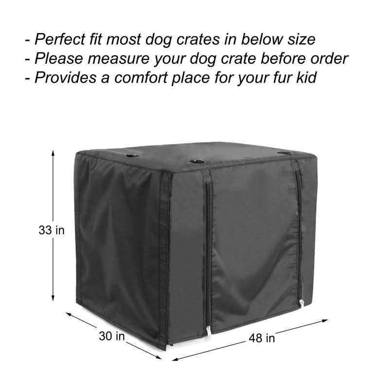 Dog Crate Cover Double Door 36 42 48 inches G5305