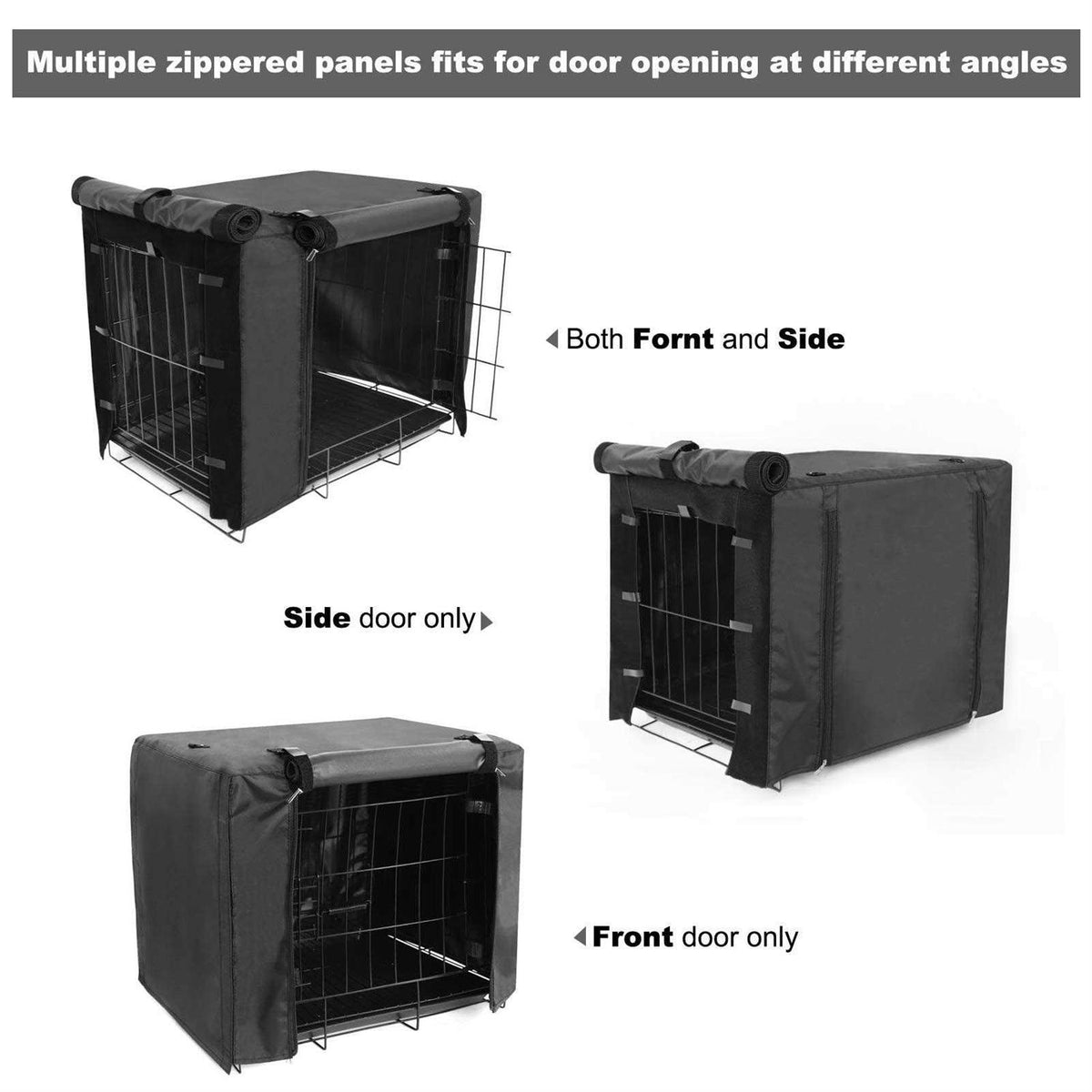Dog Crate Cover Double Door 36 42 48 inches G5305
