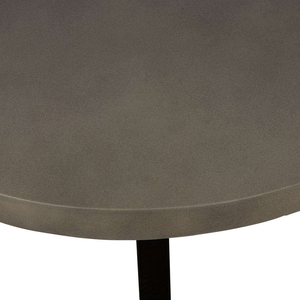 Modern Acacia Wood & Concrete Top Coffee Table N36756