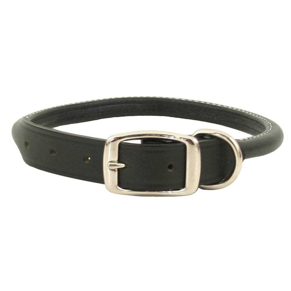 Leather Rolled Dog Collar A19880