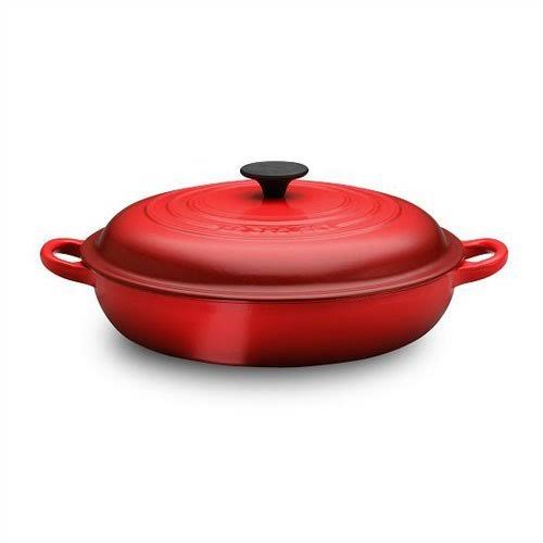 Enameled Cast Iron Braiser 5 Quart P7526