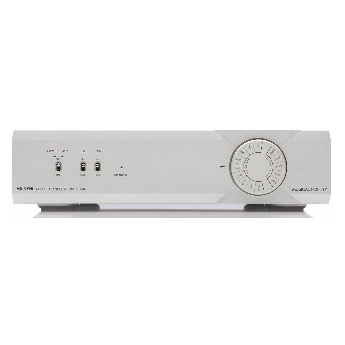 Fully Balanced MM/MC Phono Stage Pre-Amplifier, Silver A798