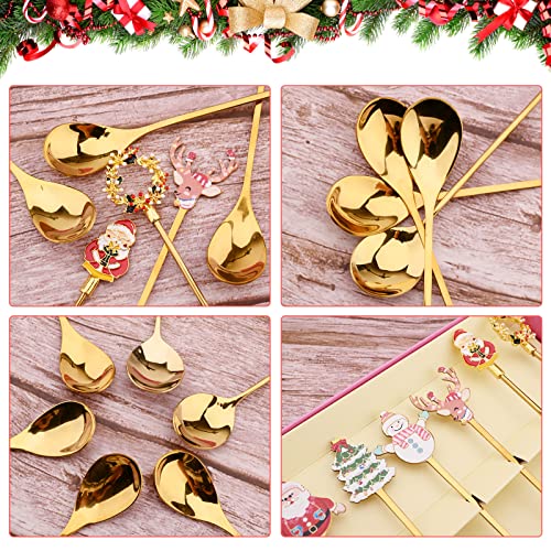 6 Pcs Stainless Steel Coffee Spoons N62388