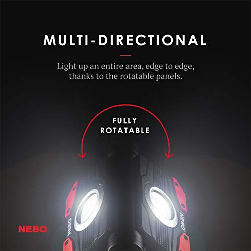 2000 Lumen Rechargeable Magnetic COB LED Work Light E8008