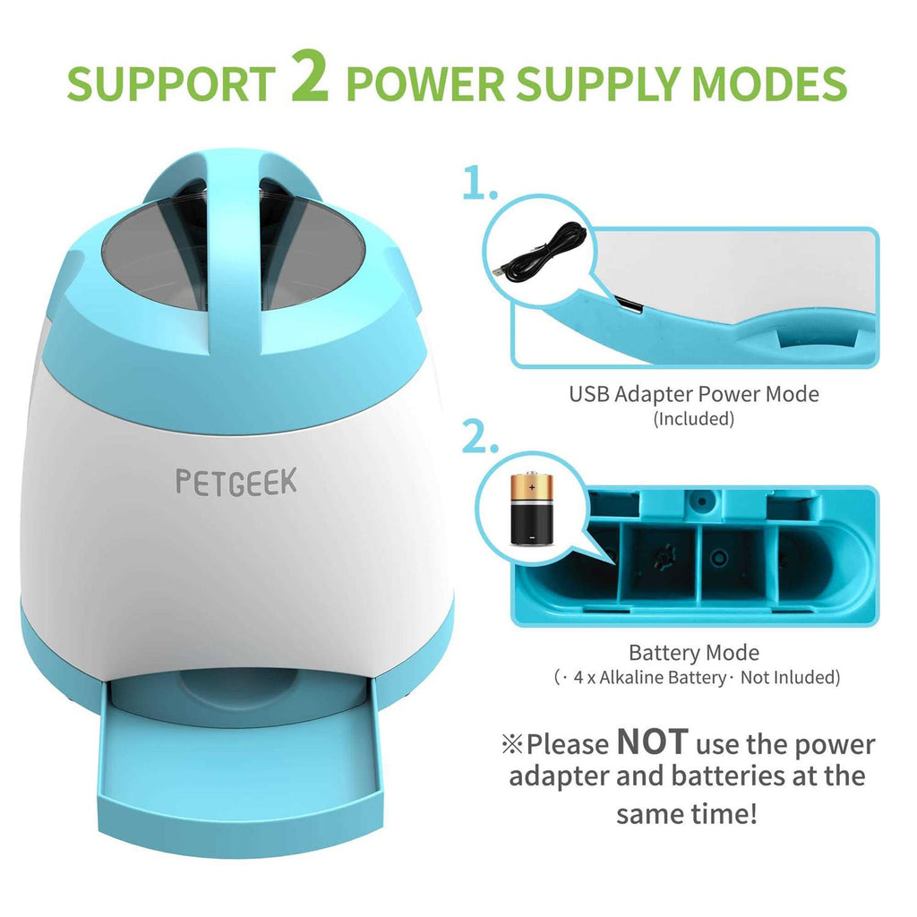 Automatic Pet Feeder Treat Dispenser Dog Toy K235215