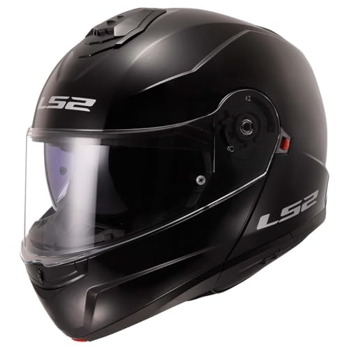 Modular Motorcycle Helmet with SunShield Gloss Black X-Small A9887