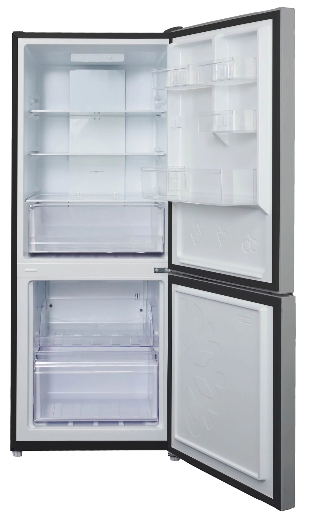10 Cu. ft. Compact Fridge Bottom Mount Freezer Stainless Steel S235570