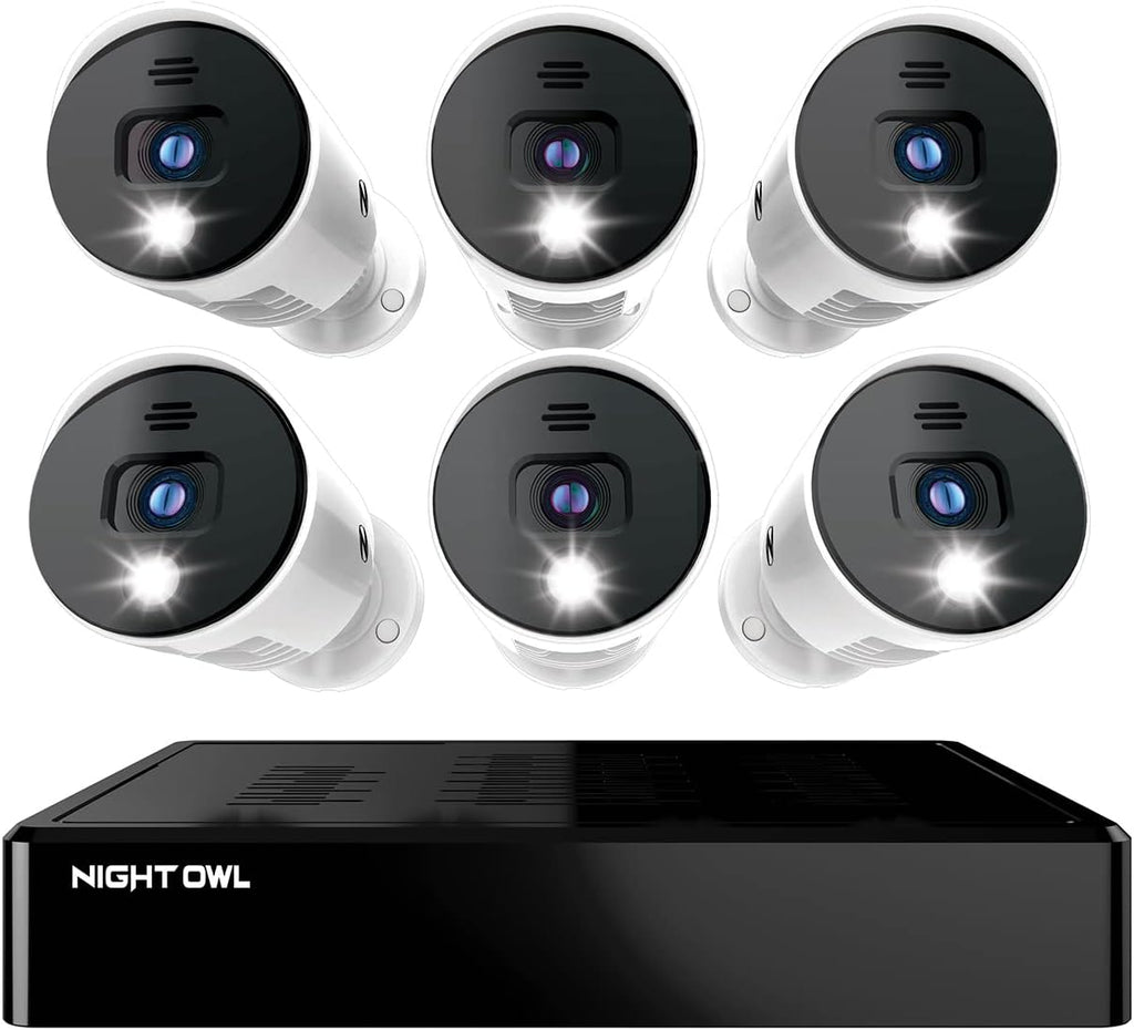 16 Channel Bluetooth Video Home Security Camera System with 12 Wired 1080p HD Indoor/Outdoor Spotlight Cameras with Audio and 1TB Hard Drive C959