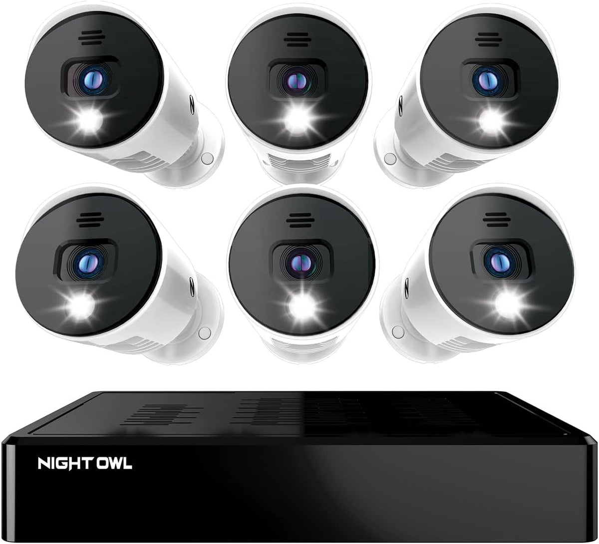16 Channel Bluetooth Video Home Security Camera System with 12 Wired 1080p HD Indoor/Outdoor Spotlight Cameras with Audio and 1TB Hard Drive C959
