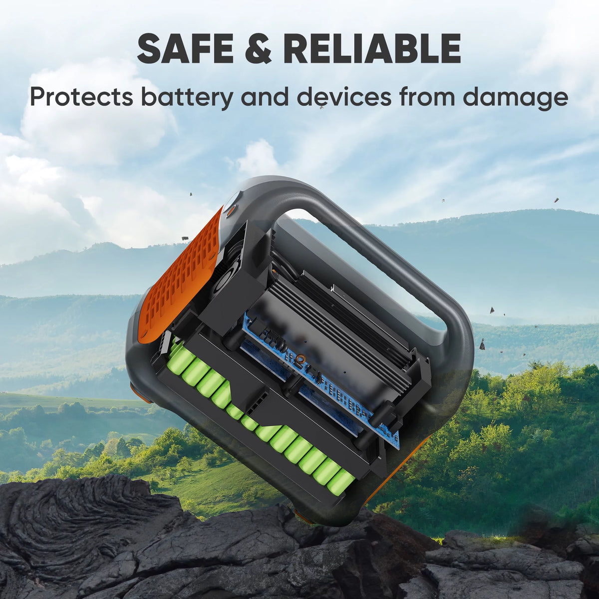 1002Wh Portable Power Station with 100W Solar Panels G255