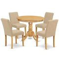 5 Pc Round Table and 4 Parson Chairs C44873