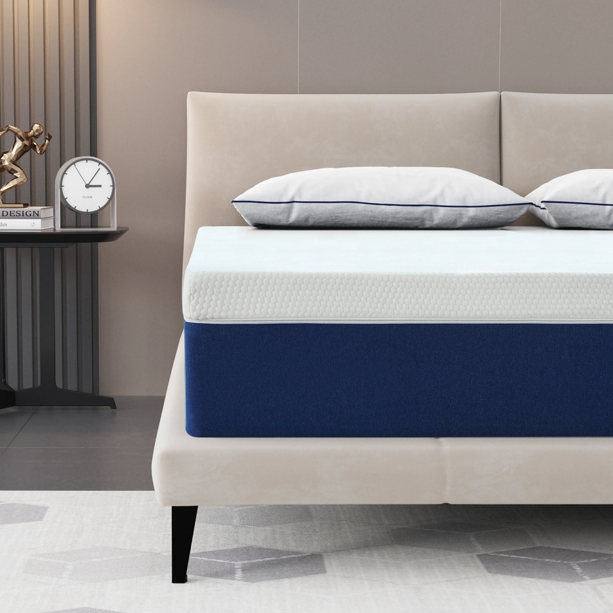 Twin 10 Medium Gel Memory Foam Mattress P3344