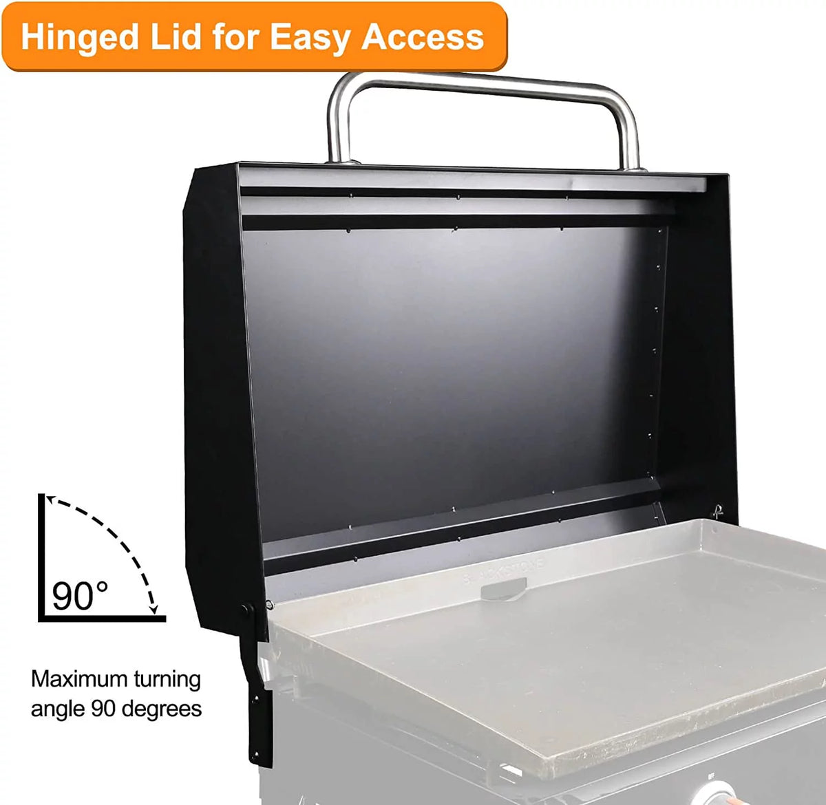 Hinged Lid for 28 inch Griddle Y1847