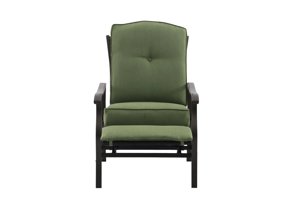 Steel Outdoor Recliner with Cushions M39520