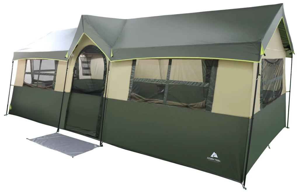 12 Person 3-Room Cabin Tent Q42398