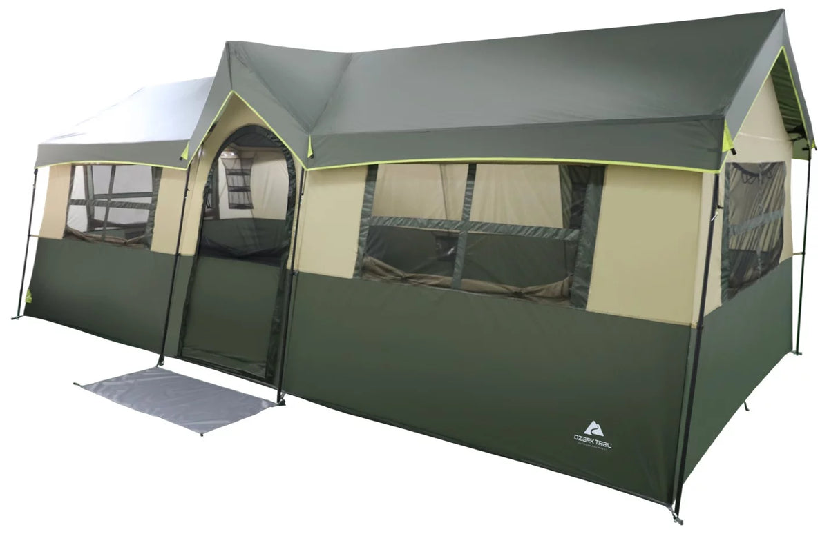12 Person 3-Room Cabin Tent Q42398