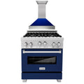 30 Gas Range and Range Hood Appliance Package V2475