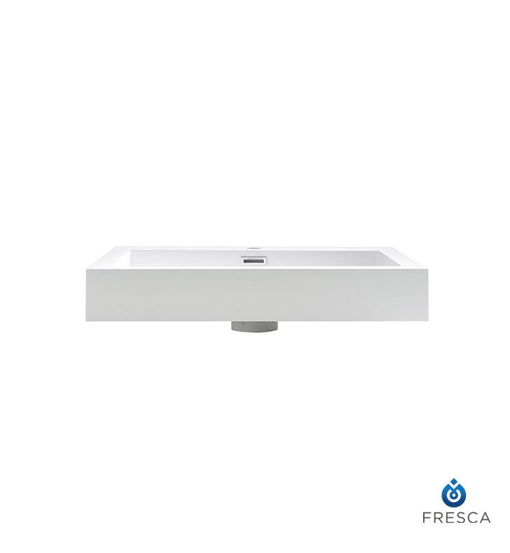 White Integrated Sink with Countertop R165049