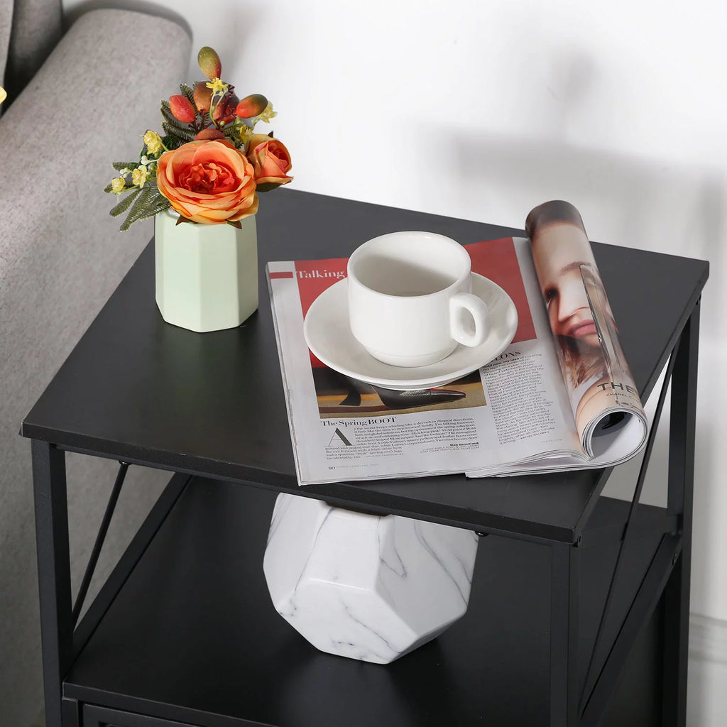 3-Piece Bed Frame and 2 Nightstand I342720