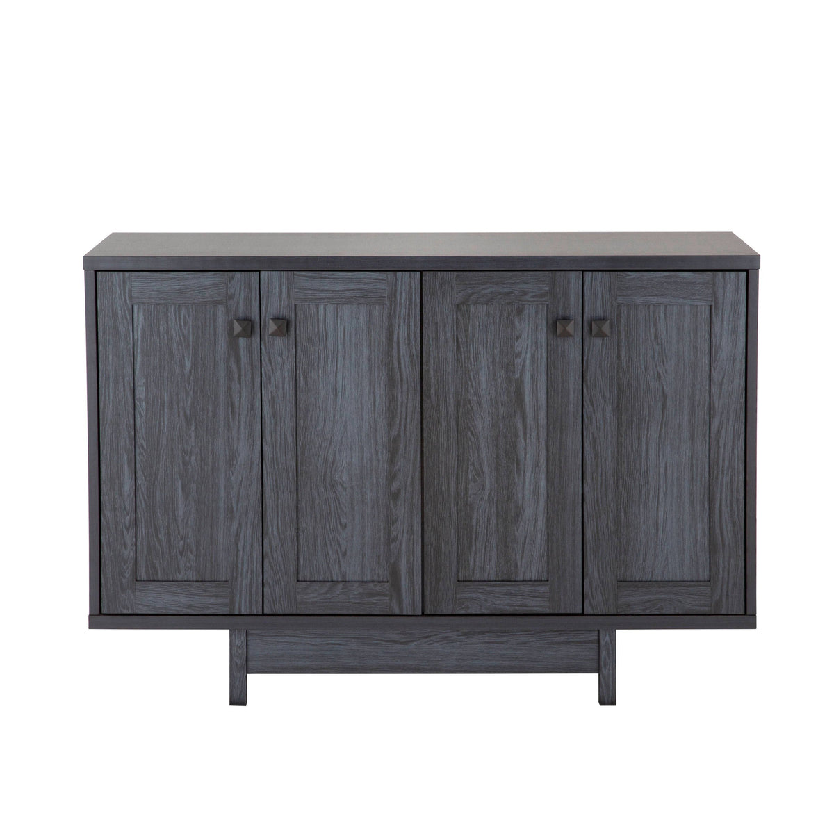 47x22W Distressed Grey Sideboard Storage Cabinet C390745