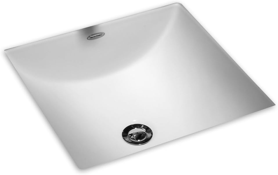White Under Counter Lavatory Sink H2394