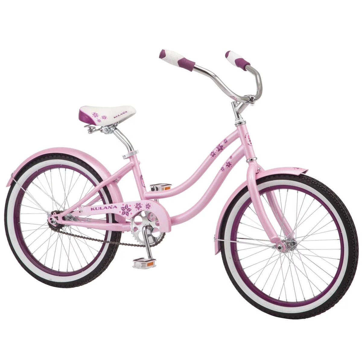 20-Inch Single Speed Pink Cruiser Bike T45062