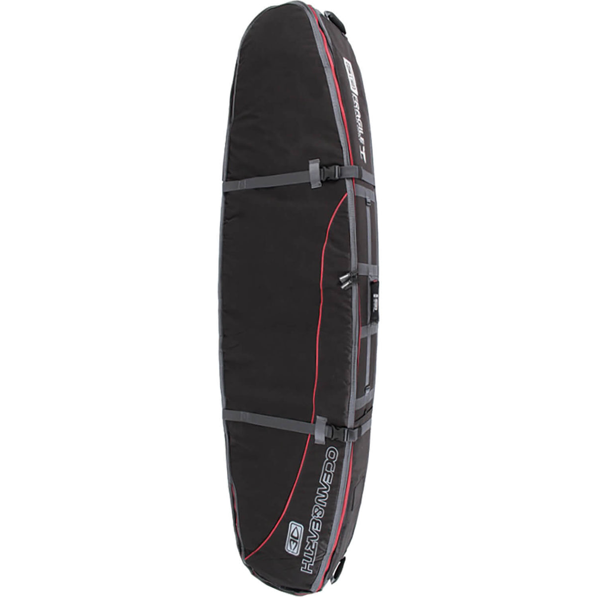 Black / Red Shortboard Board Bag M70180