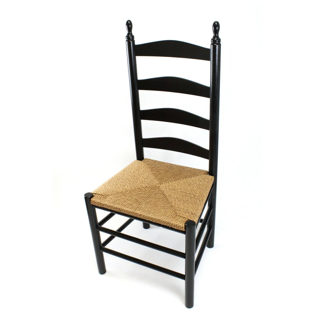 Black Wood Ladderback Dining Chair Y6119