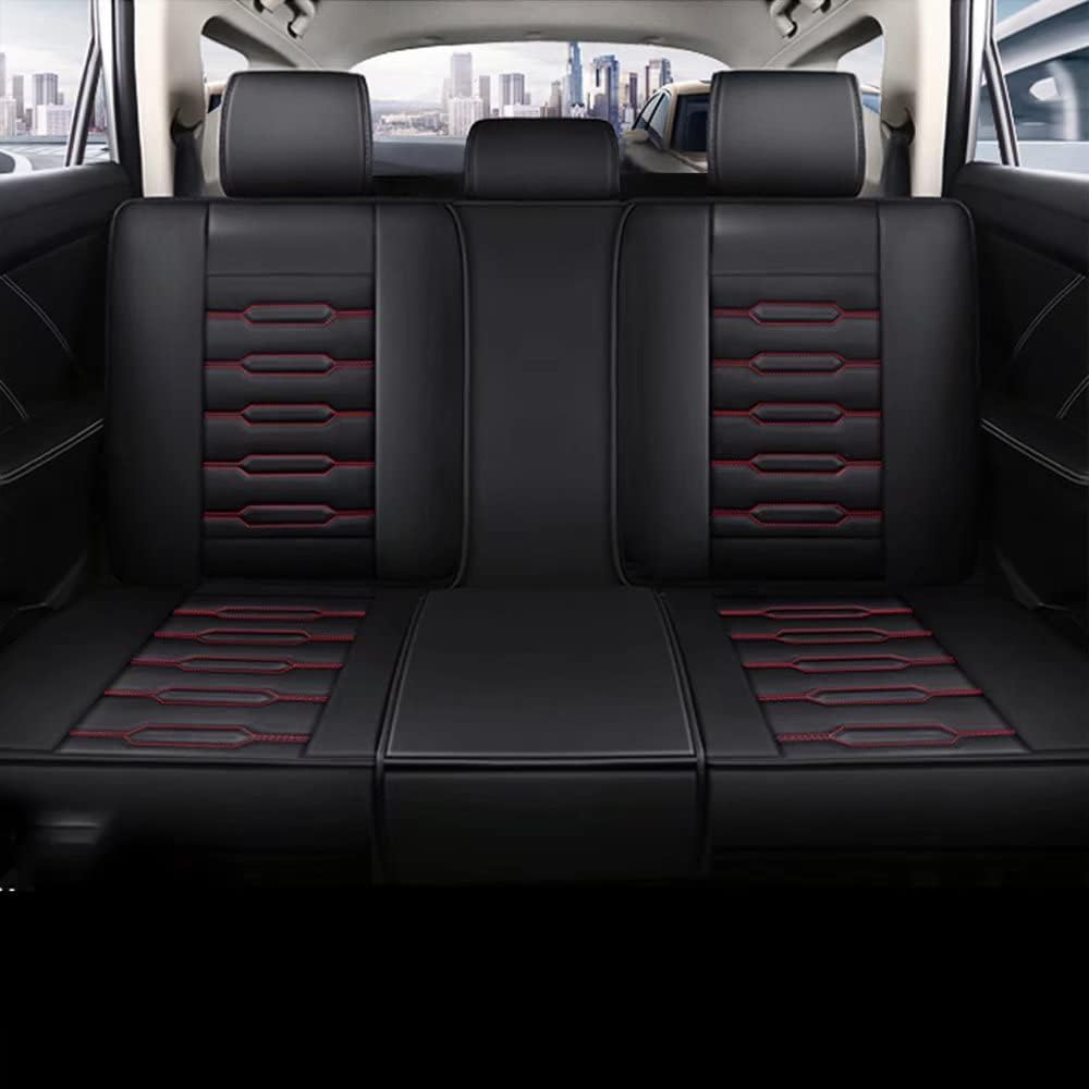 Faux Leather Car Seat Covers Full Set T163