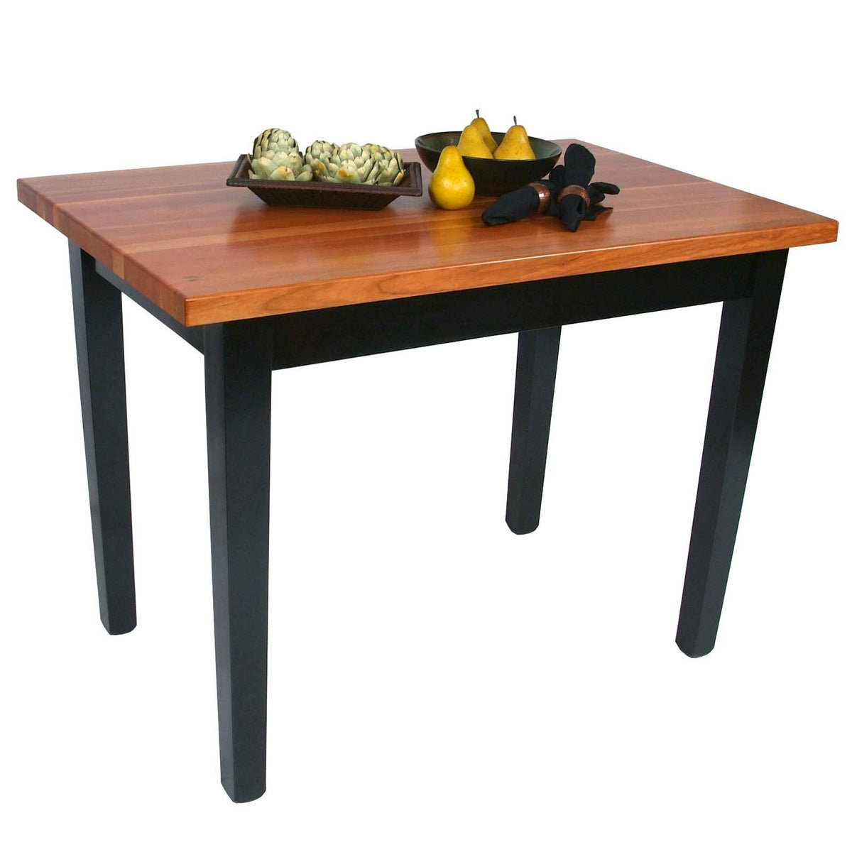 36 inch x 24 inch Table with Varnique Finish and Casters G818168