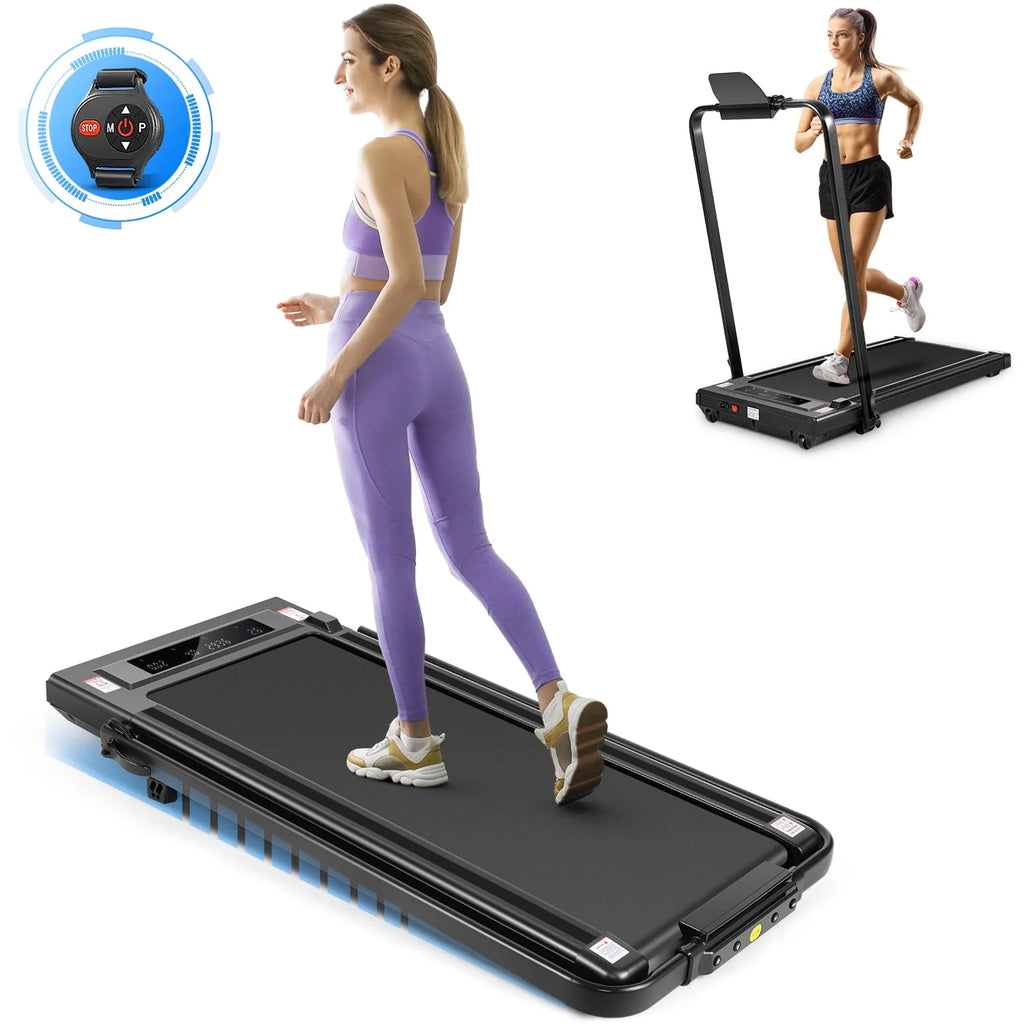 4 in 1 Under Desk Treadmill with 2.5HP Motor, Black P603876
