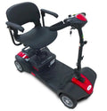 4-Wheel Mobility Scooter with Basket, 12Ah Battery, Swivel Seat, 280Lbs, Red A4582